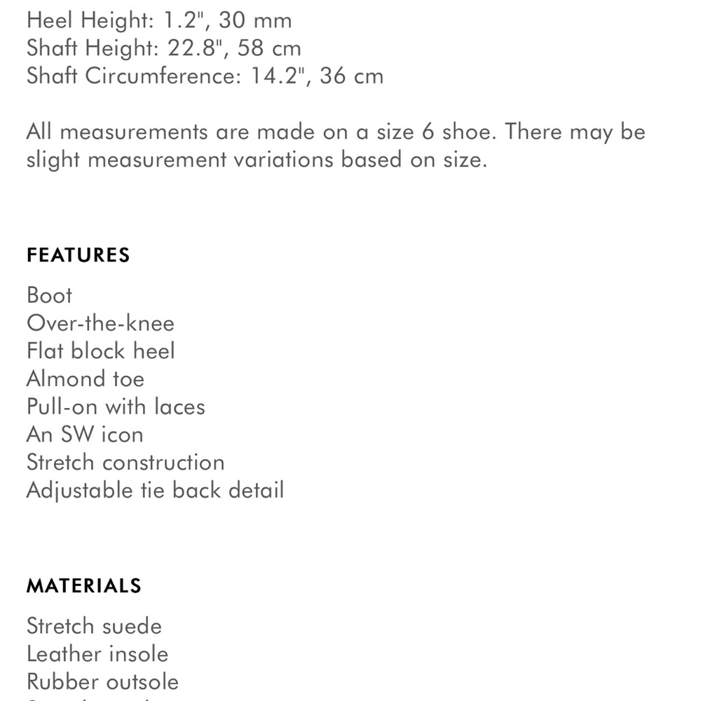 Stuart Weitzman Otk Lowland Boots 6.5 - image 4